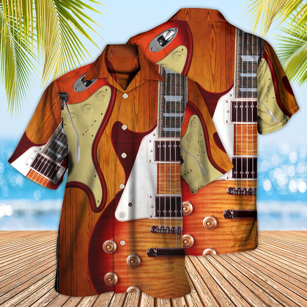 Guitar Is My Soul Vintage Hawaiian Shirt