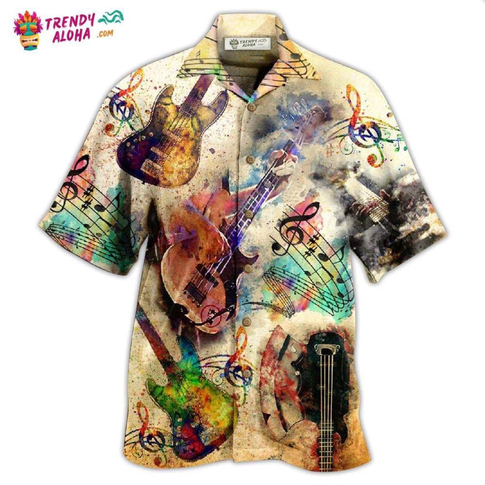 Guitar Its Like Guitar But Way Cooler Bass Guitar Hawaiian Shirt – Trendy Aloha Guitar Its Like Guitar But Way Cooler Bass Guitar Hawaiian Shirt – Trendy Aloha