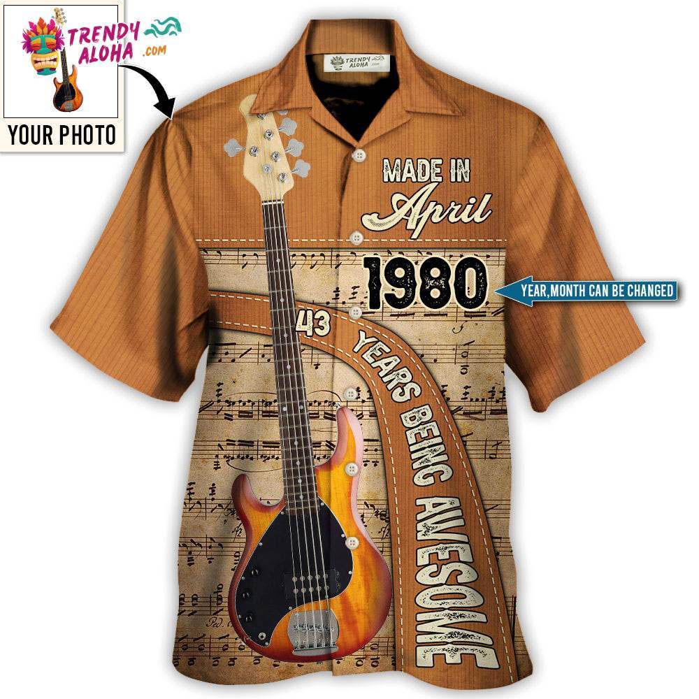 Guitar Lover Years Of Being Awesome Custom Photo Personalized – Hawaiian Shirt – Personalized Photo Gifts, Custom Photo Gifts, Personalized Gifts Ideas Hawaiian Shirt – Trendy Aloha Guitar Lover Years Of Being Awesome Custom Photo Personalized – Hawaiian Shirt – Personalized Photo Gifts, Custom Photo Gifts, Personalized Gifts Ideas Hawaiian Shirt – Trendy Aloha