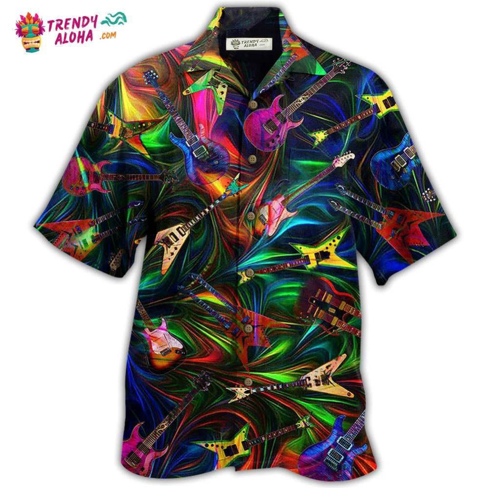 Guitar Music Electric Guitar Amazing Hawaiian Shirt – Trendy Aloha Guitar Music Electric Guitar Amazing Hawaiian Shirt – Trendy Aloha