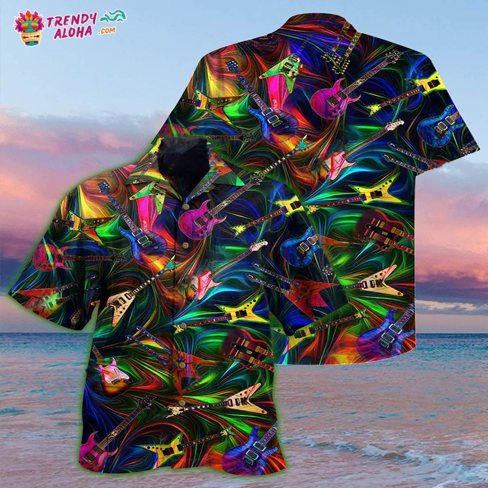 Guitar Music Electric Guitar Amazing Hawaiian Shirt – Trendy Aloha