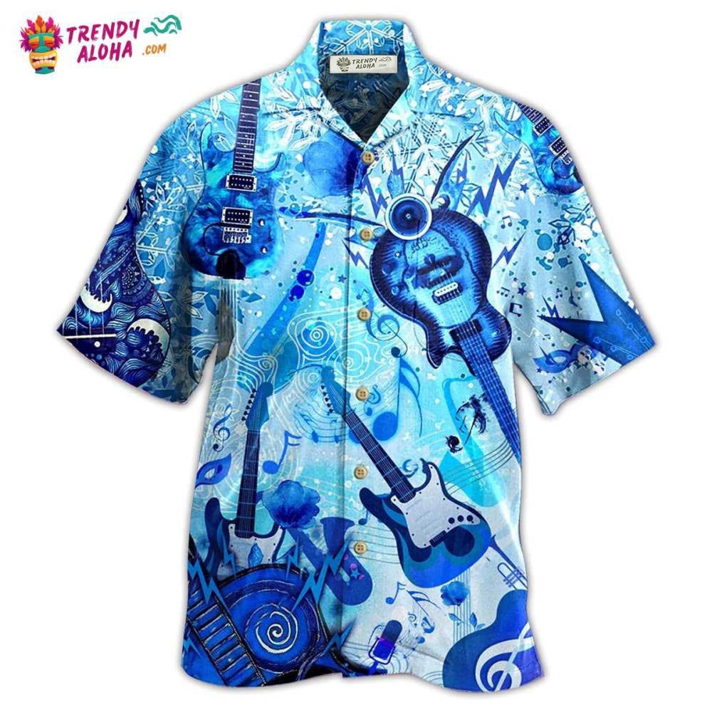 Guitar Music So Cool Style Hawaiian Shirt – Trendy Aloha Guitar Music So Cool Style Hawaiian Shirt – Trendy Aloha