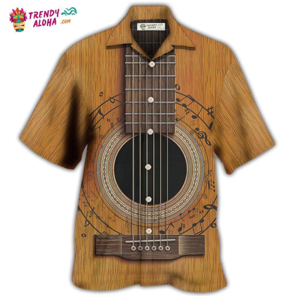 Guitar Old Retro Music Lover Hawaiian Shirt – Trendy Aloha Guitar Old Retro Music Lover Hawaiian Shirt – Trendy Aloha