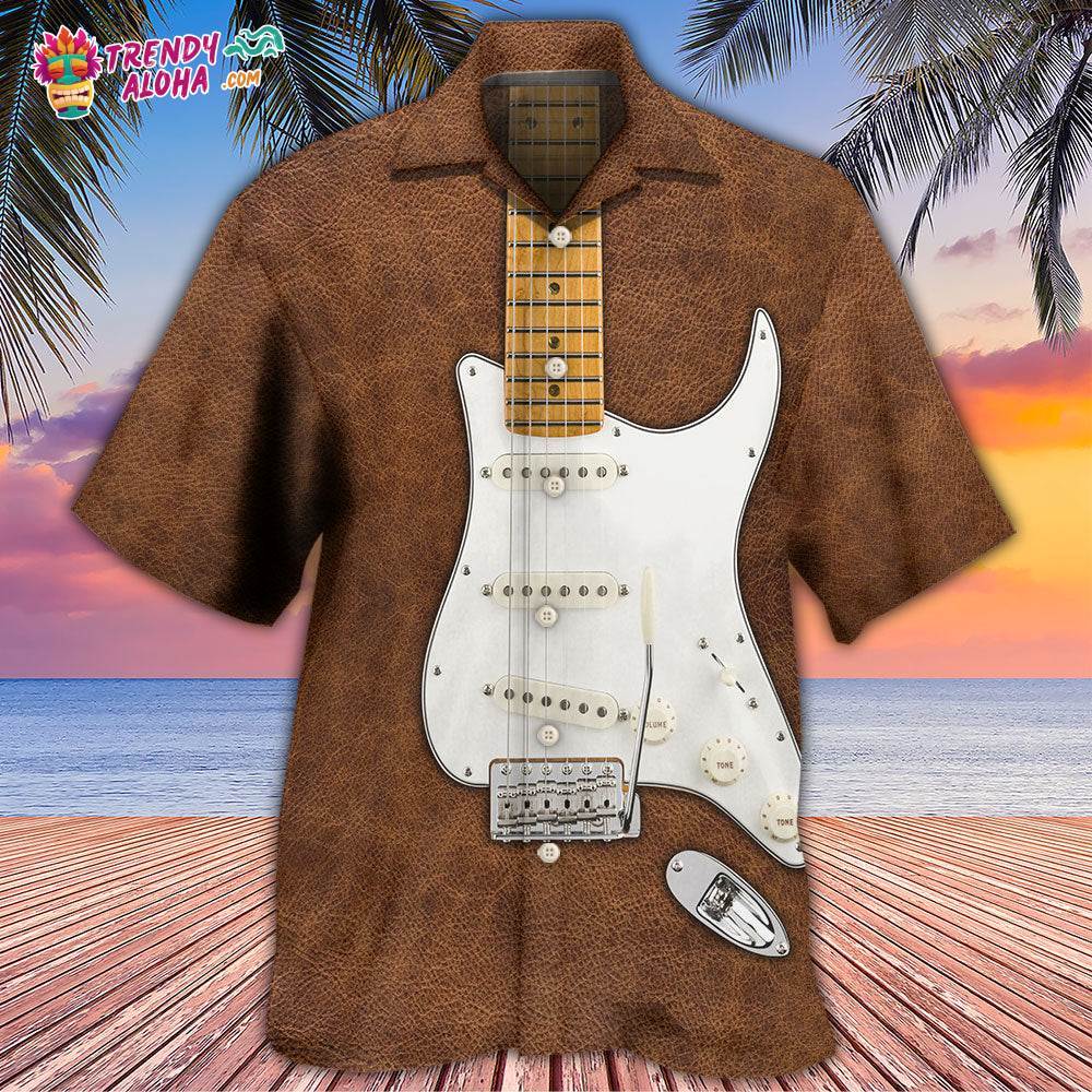 Guitar That’S What I Do I Pet Cats Hawaiian Shirt – Trendy Aloha