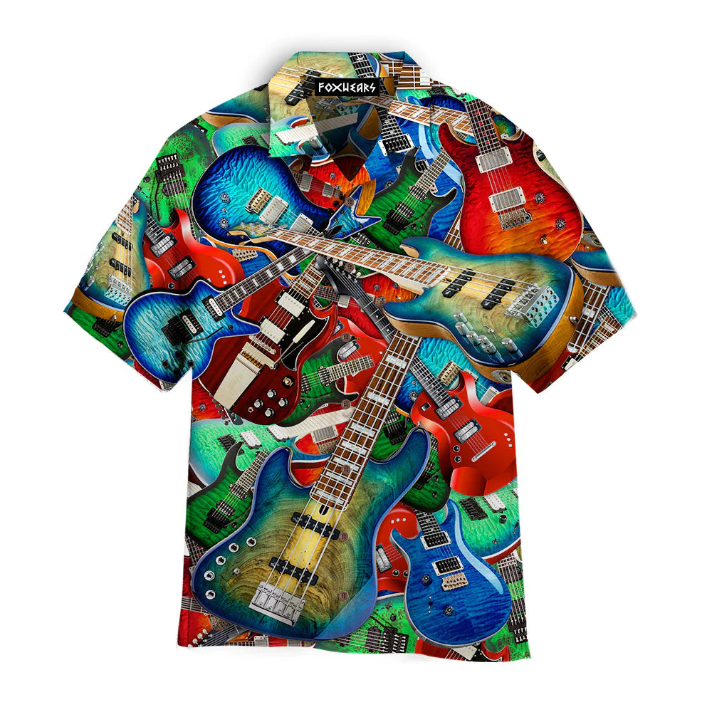 Guitar The Souls Trendy Hawaiian Shirt - Trendy Aloha