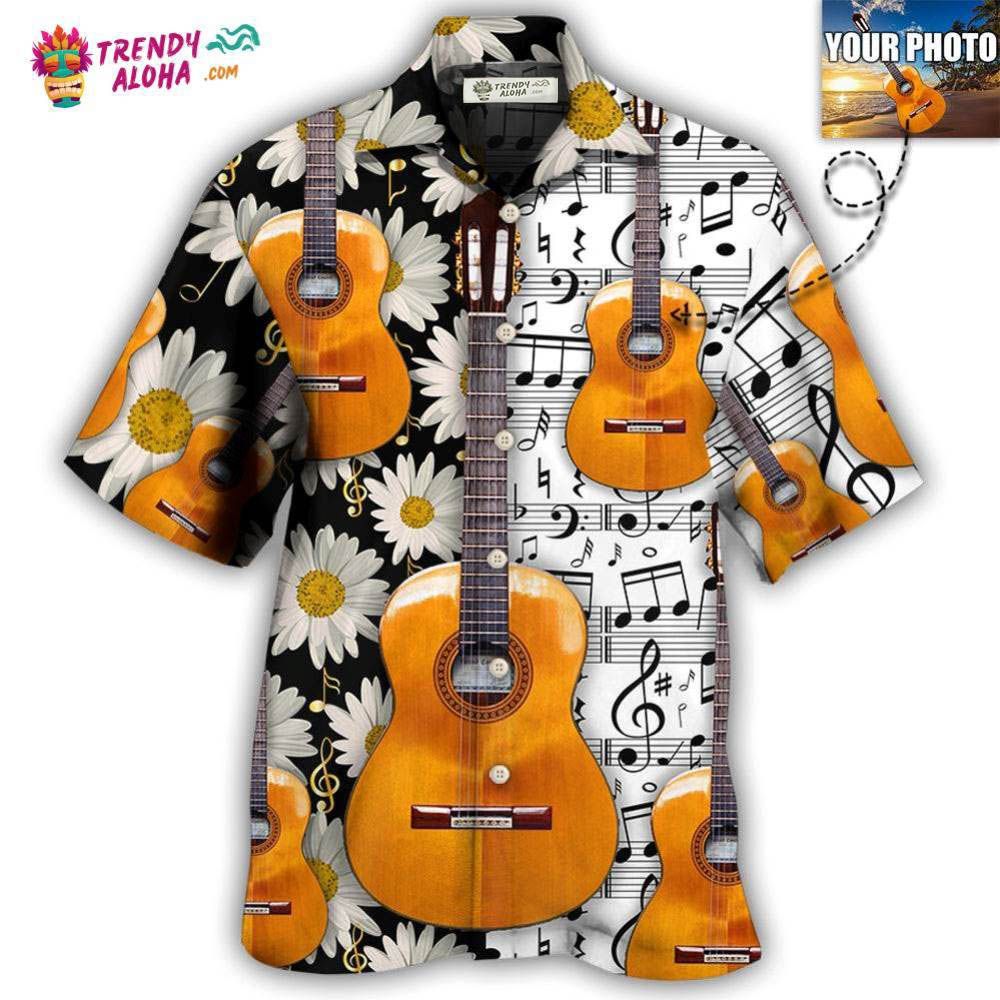 Guitar Various Style Custom Photo Hawaiian Shirt – Trendy Aloha Guitar Various Style Custom Photo Hawaiian Shirt – Trendy Aloha
