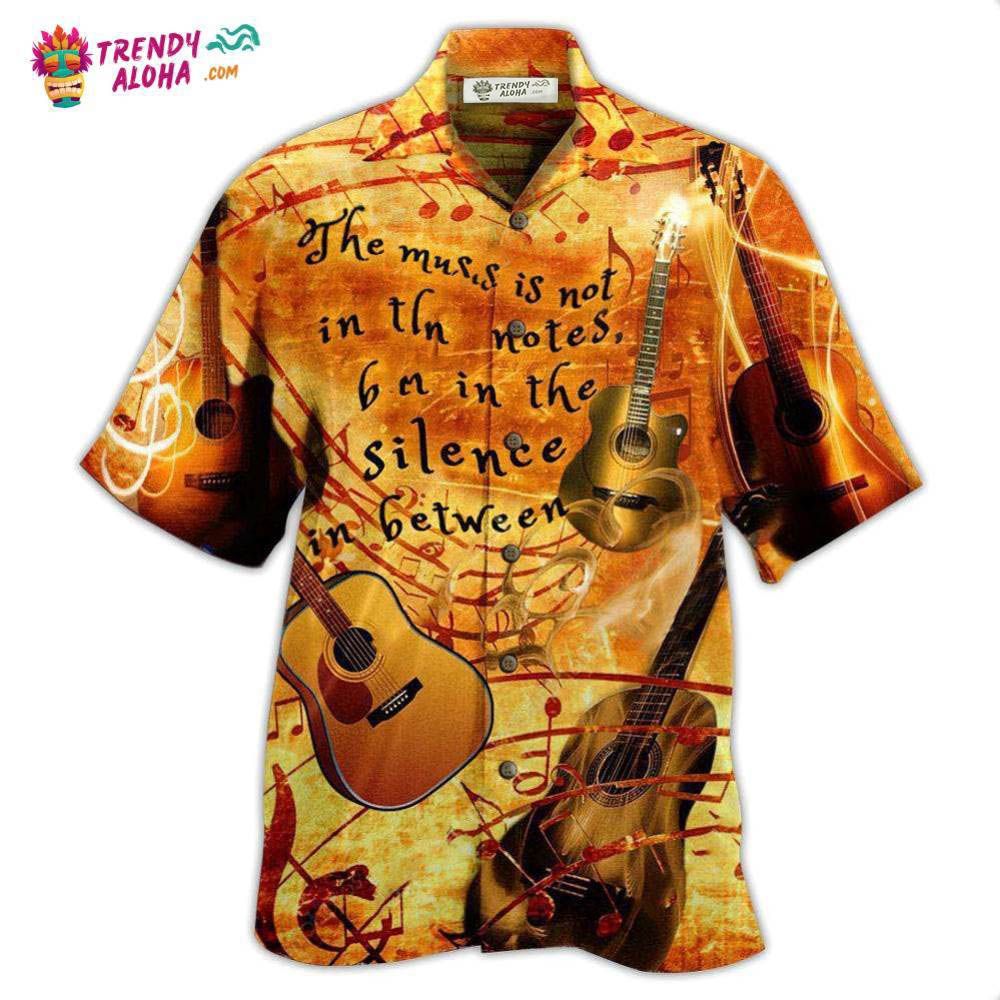Guitar Vintage The Silence Hawaiian Shirt – Trendy Aloha