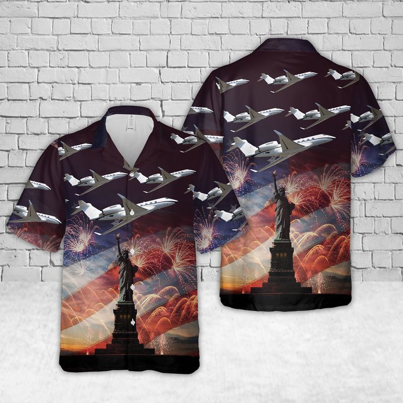 Gulfstream, 4Th Of July Trendy Hawaiian Shirt For Men And Women