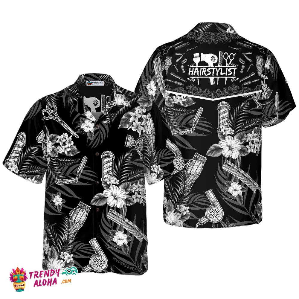 Hair Stylist Hawaiian Shirt Hair Stylist Hawaiian Shirt