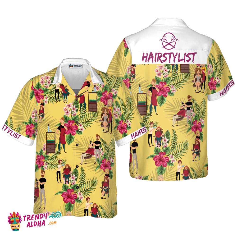 Hairstylist Hawaiian Shirt Hairstylist Hawaiian Shirt