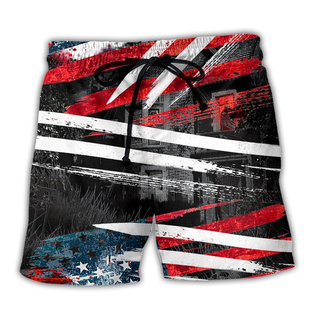 Halloween American Horror Story Trendy Aloha Hawaiian Beach Shorts