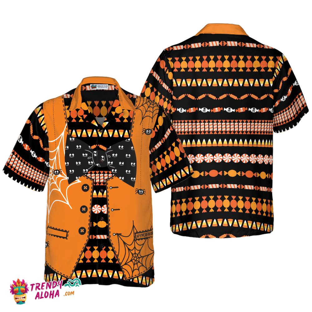 Halloween Candy Man Hawaiian Shirt