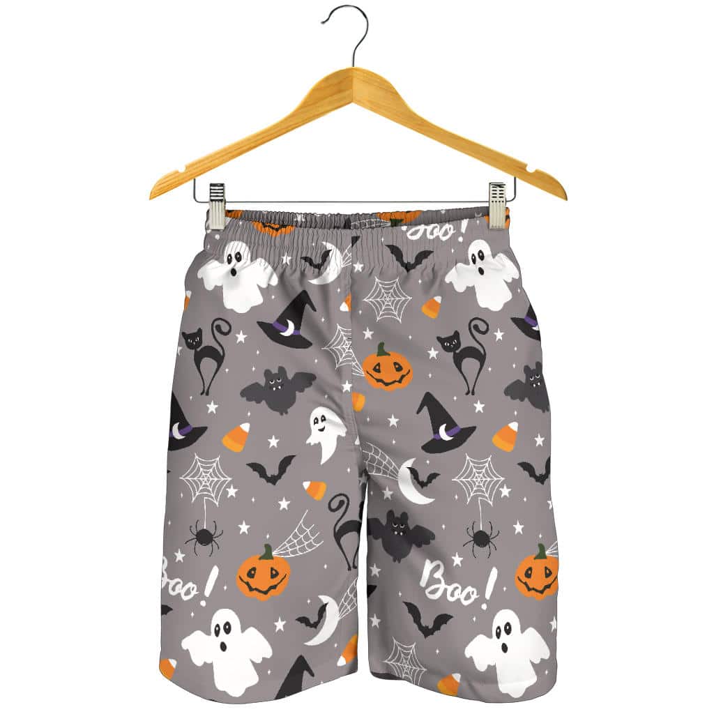 Halloween Design Pattern For Men Women Kid Shorts