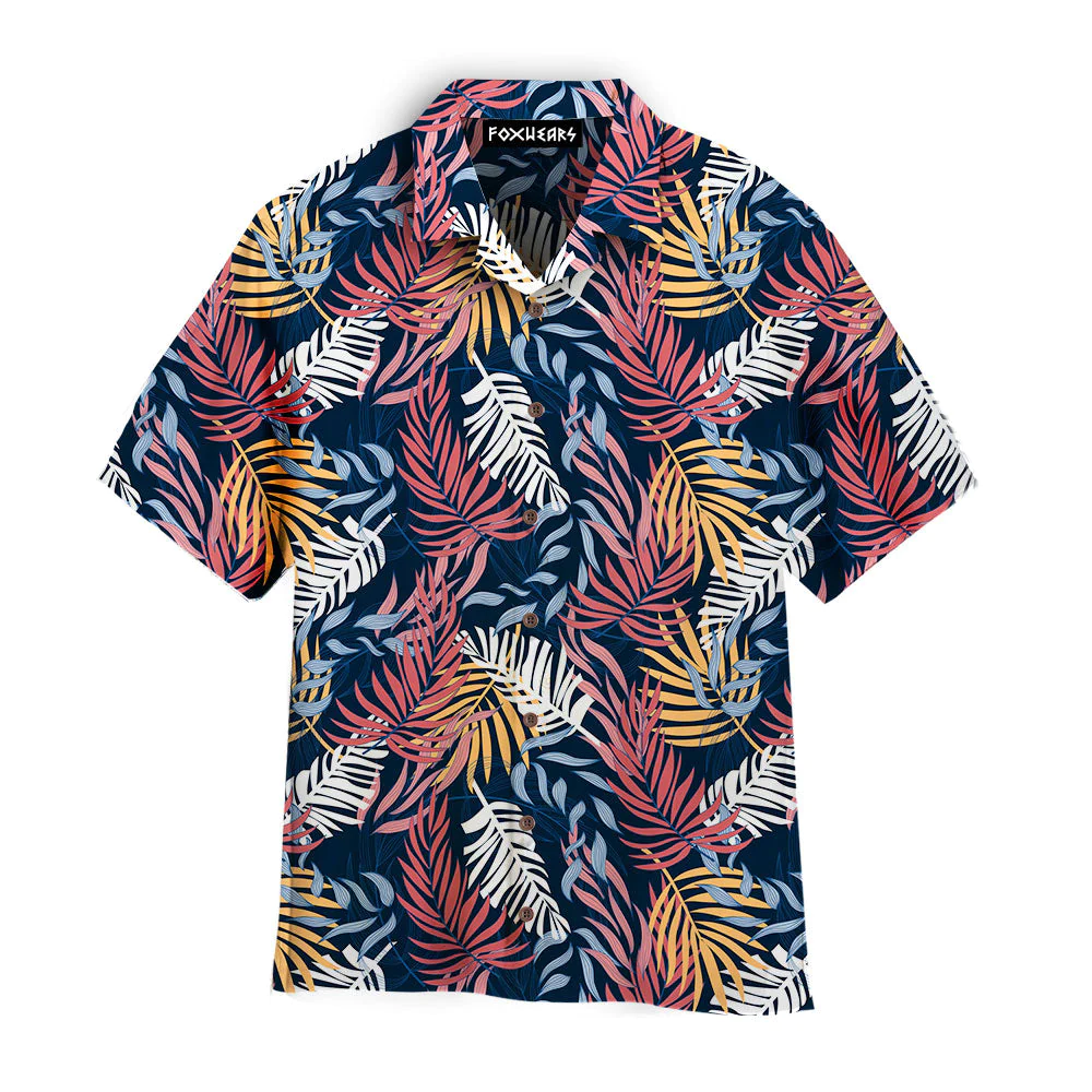 Halloween Dog In Summer Pattern Hawaiian Shirt