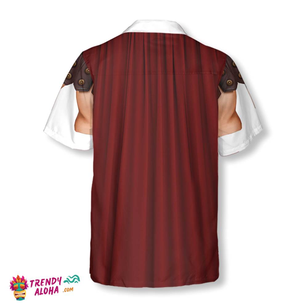 Halloween Gladiator Costume Shirt Hawaiian Shirt