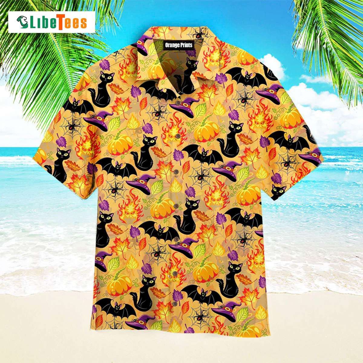 Halloween Horror Queen Cat Trendy Hawaiian Shirt Perfect Gifts For Your Loved Ones