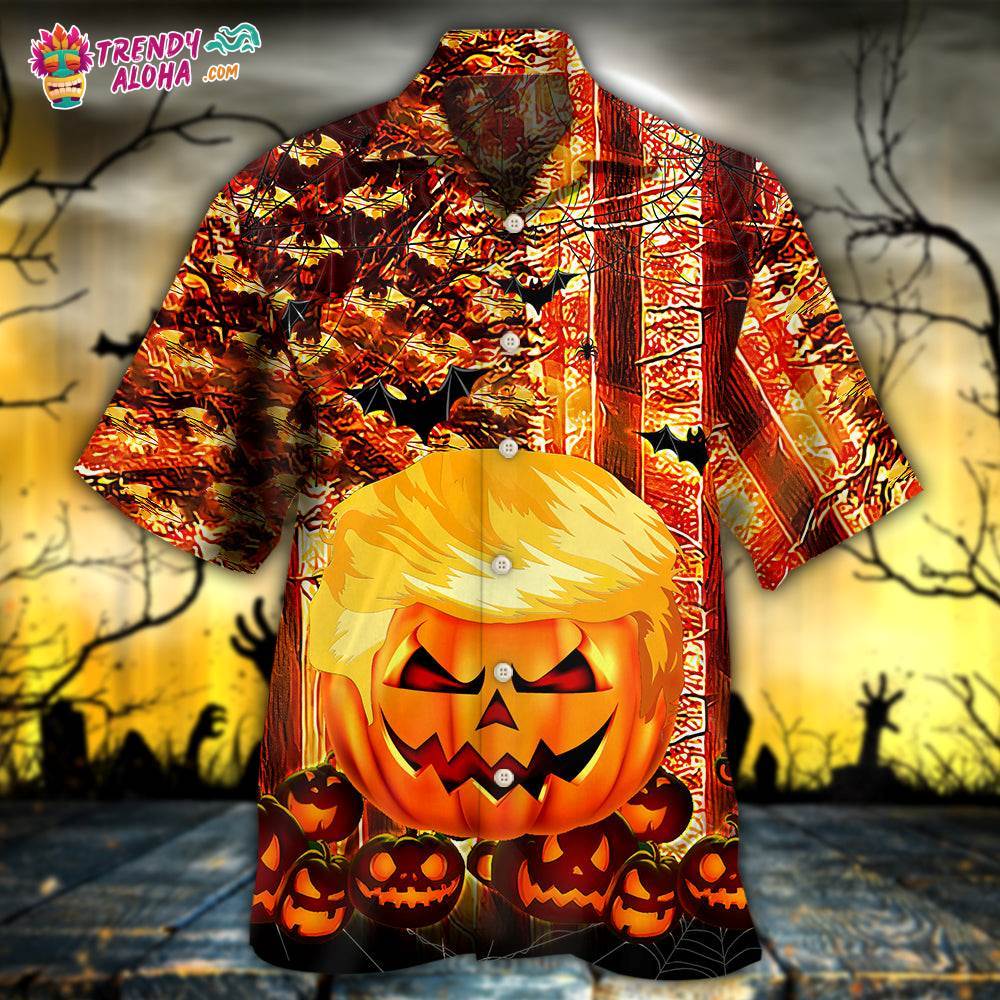 Halloween Make Halloween Great Again Hawaiian Shirt – Trendy Aloha