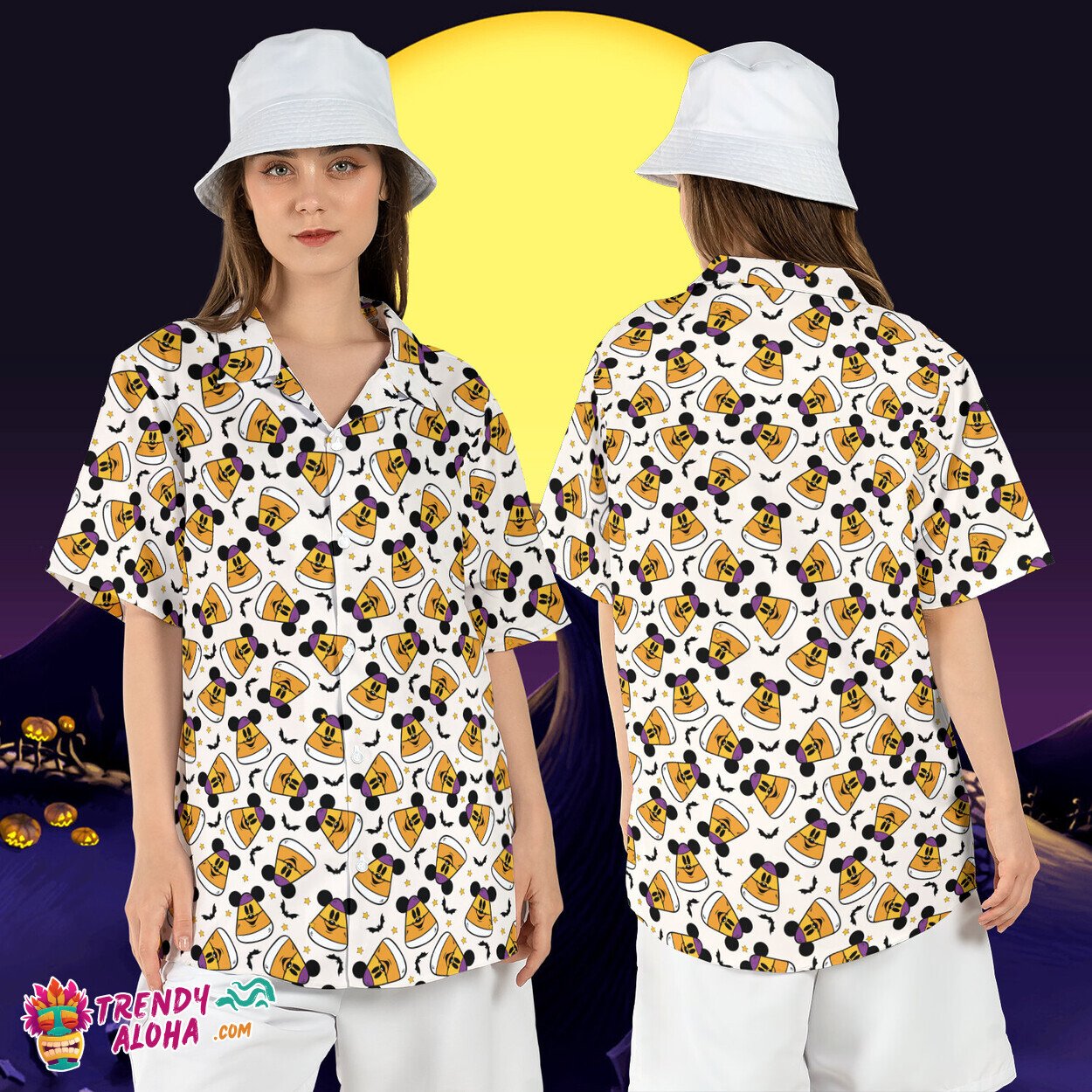 Halloween Mickey Kawaii Sweets Treats Disneyland Party Shirt