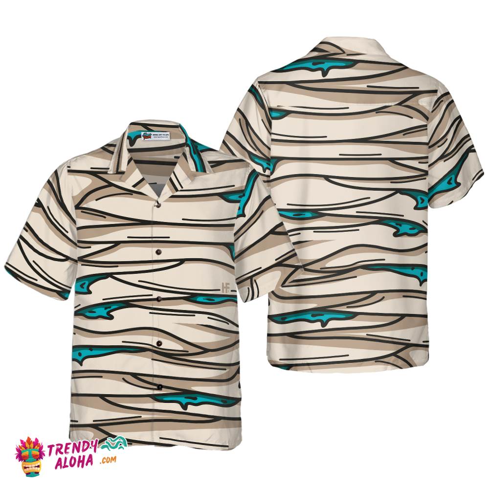 Halloween Mummy Costume Shirt Hawaiian Shirt