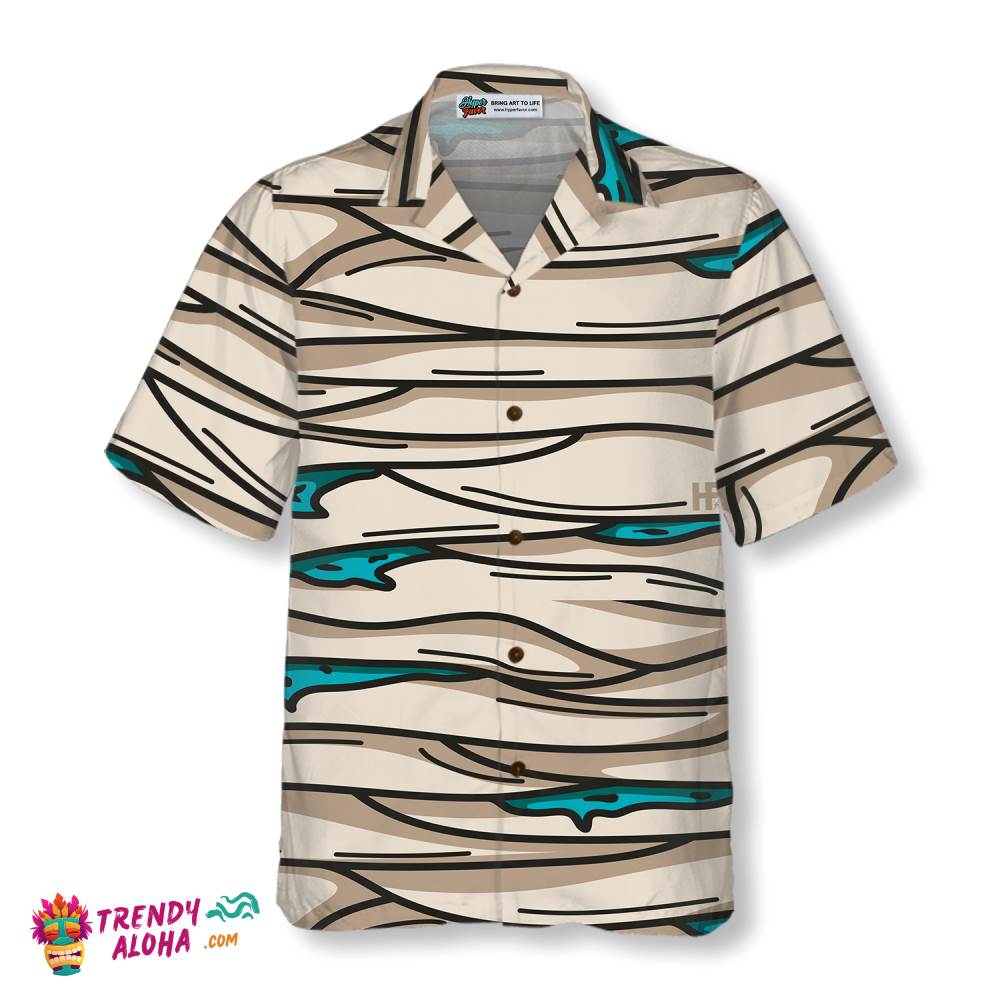 Halloween Mummy Costume Shirt Hawaiian Shirt