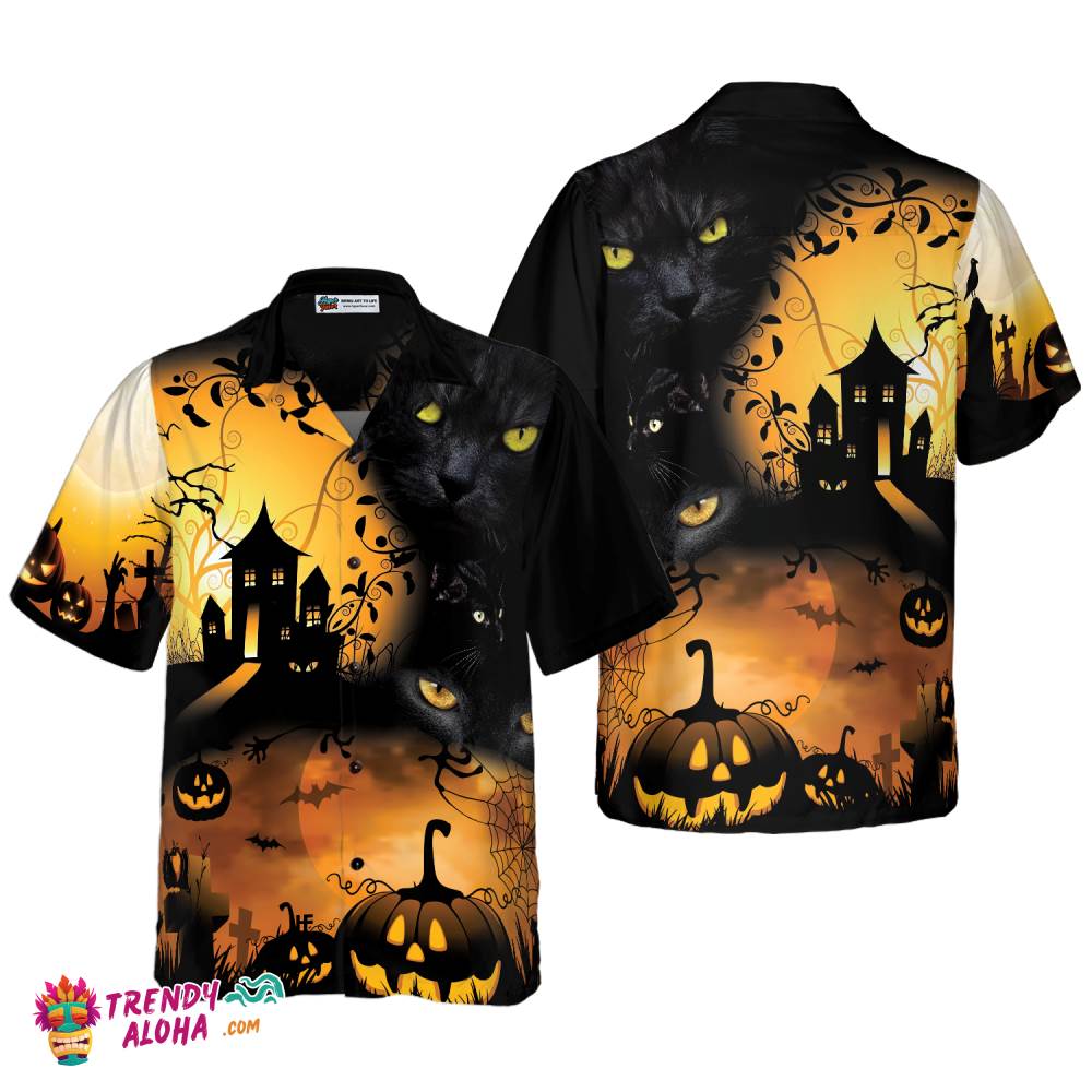 Halloween Night Hawaiian Shirt