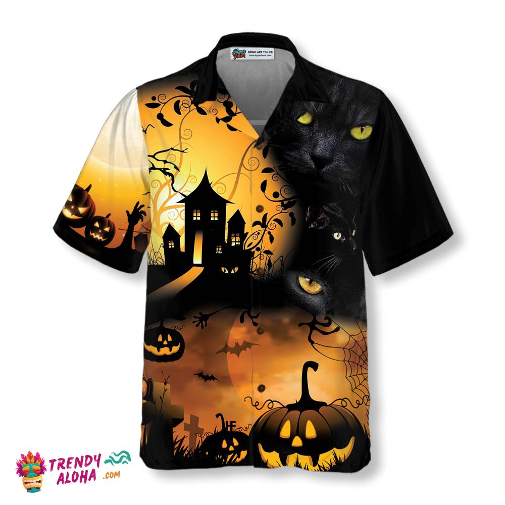 Halloween Night Hawaiian Shirt