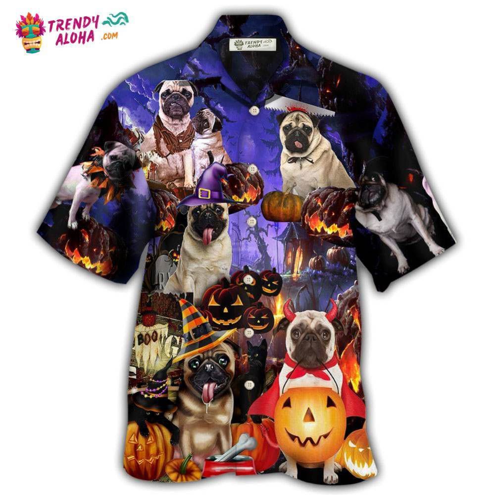 Halloween – Pug Never Mind The Witch Hawaiian Shirt – Trendy Aloha Halloween – Pug Never Mind The Witch Hawaiian Shirt – Trendy Aloha