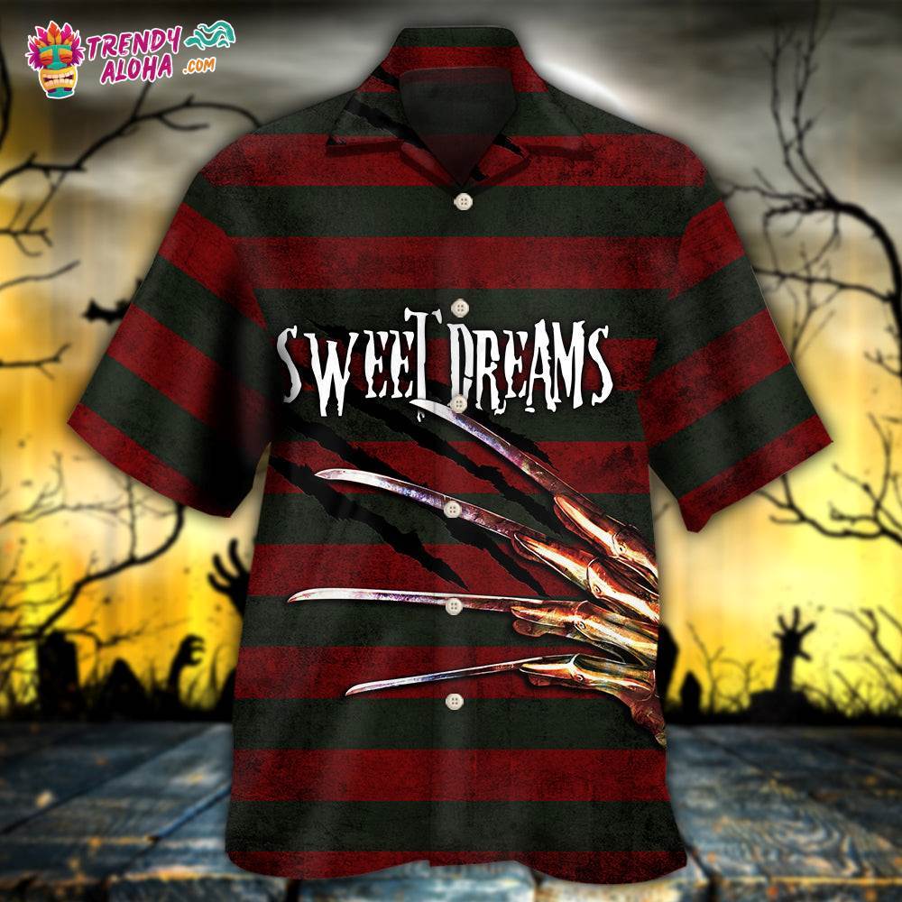 Halloween Sweet Dreams Trick Or Treat Hawaiian Shirt – Trendy Aloha