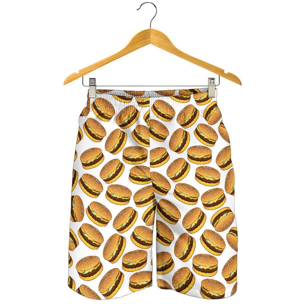 Hamburger Pattern Print Design 03 For Men Women Kid Shorts