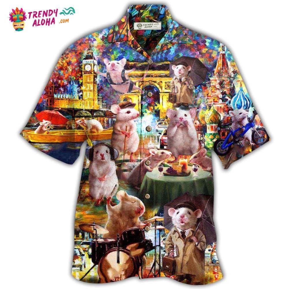 Hamster Animals Traveling Around The World Hawaiian Shirt – Trendy Aloha Hamster Animals Traveling Around The World Hawaiian Shirt – Trendy Aloha
