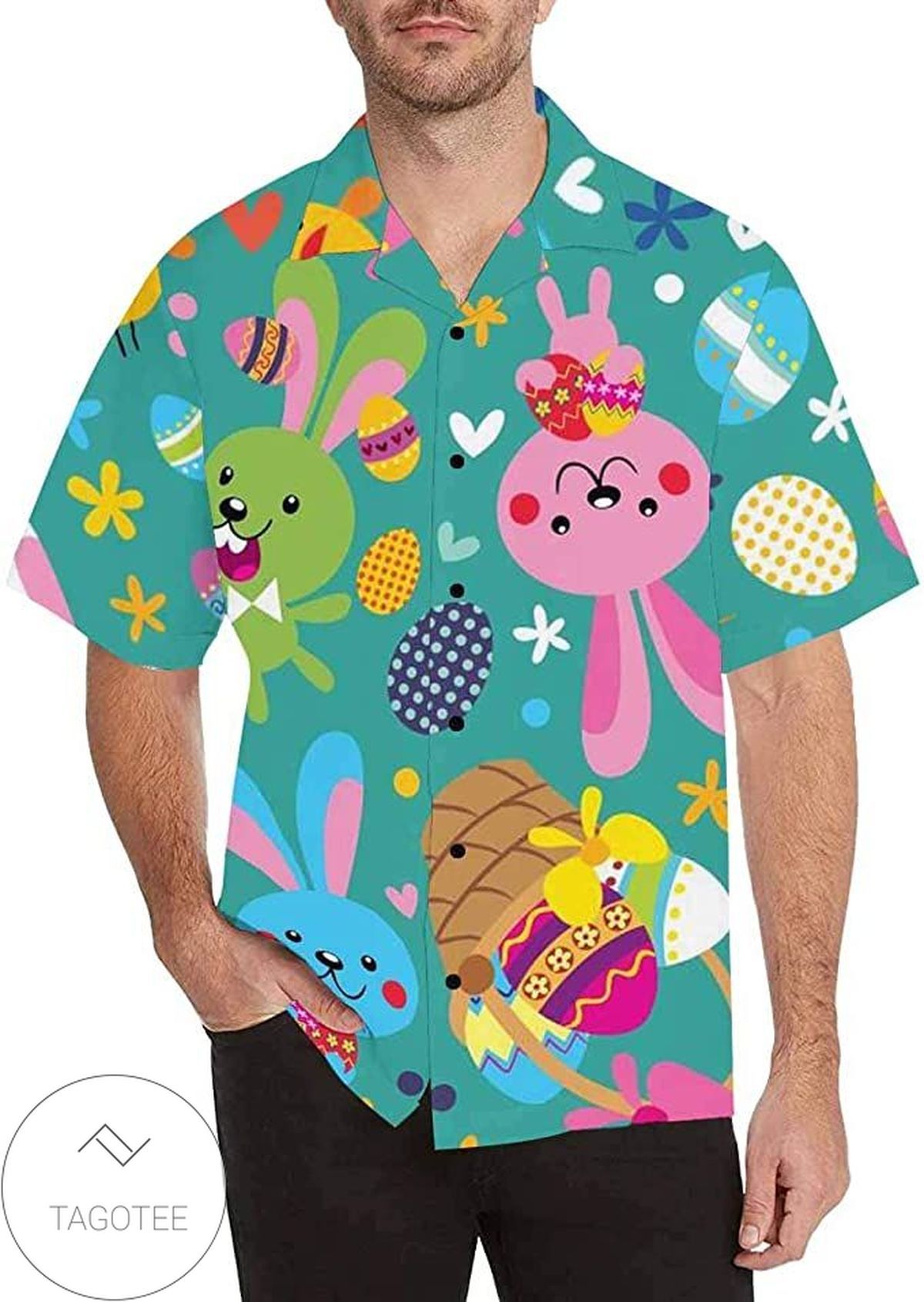Happy Easter Funny Bunny Love Eggs Amazing Hawaiian Shirts