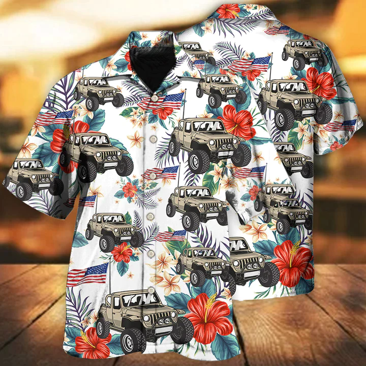 Happy Independence Day Jee All Printed 3D Trendy Hawaiian Shirt For Men And Women