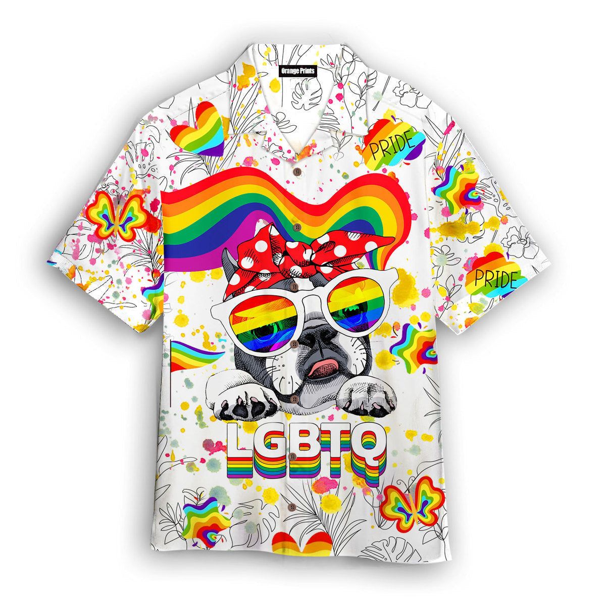 Happy Pride Month Lgbtq Aloha Hawaiian Shirts For Men & For Women |