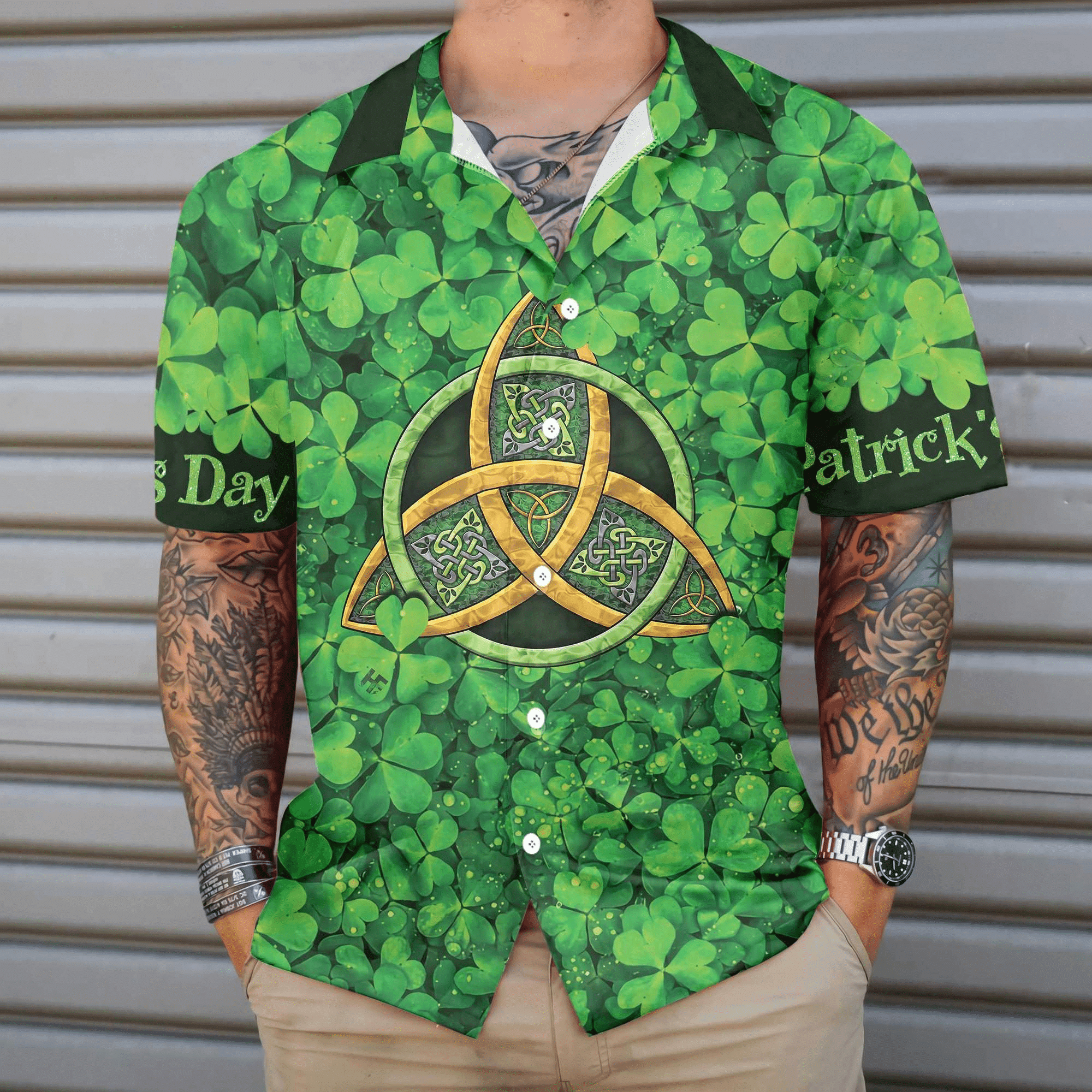 Happy St Patrick’s Day Irish People Proud Hawaiian Shirts Aloha Hawaii Shirt Aloha Shirt For Summer