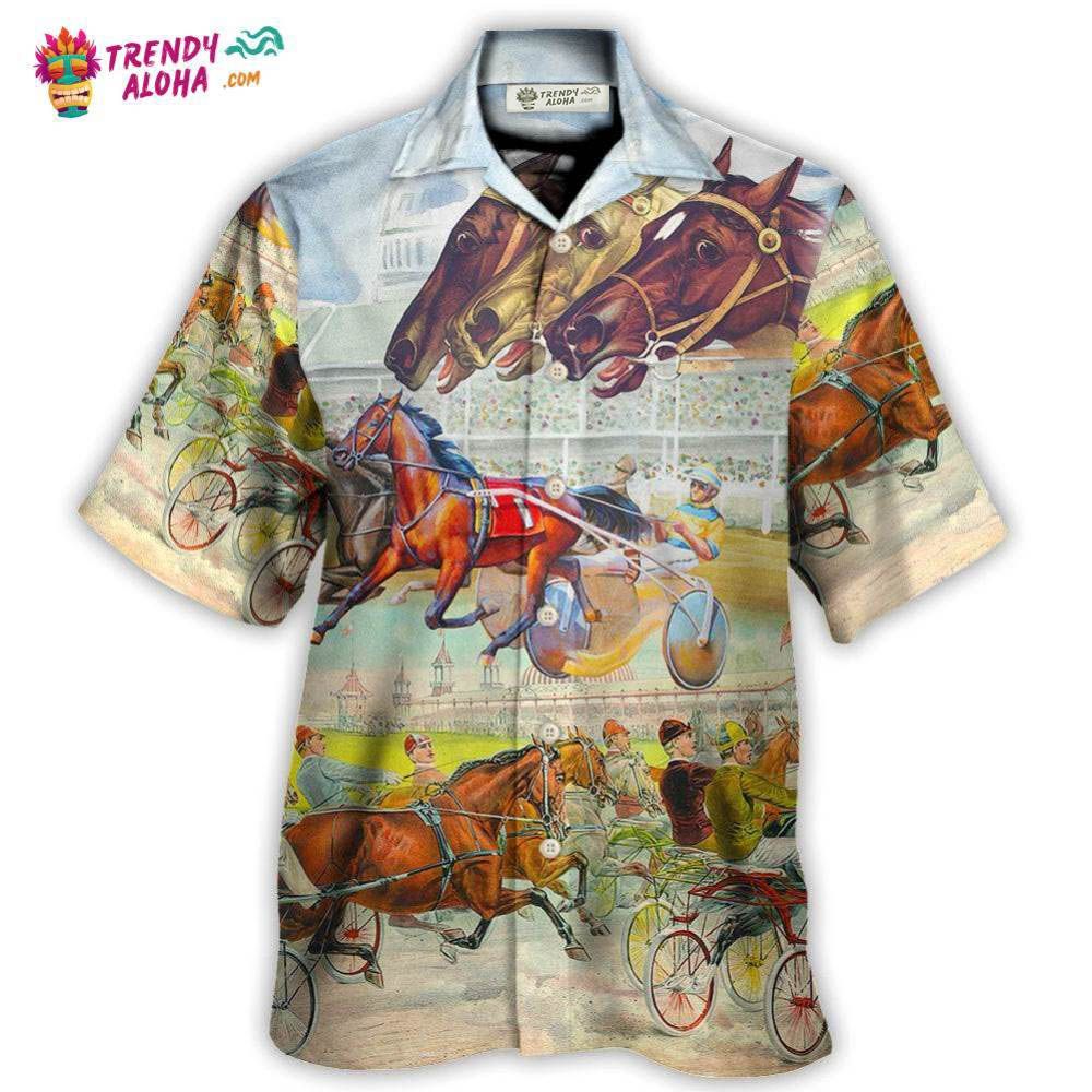 Harness Racing Horse Racing Horse Lover So Cool Hawaiian Shirt – Trendy Aloha Harness Racing Horse Racing Horse Lover So Cool Hawaiian Shirt – Trendy Aloha