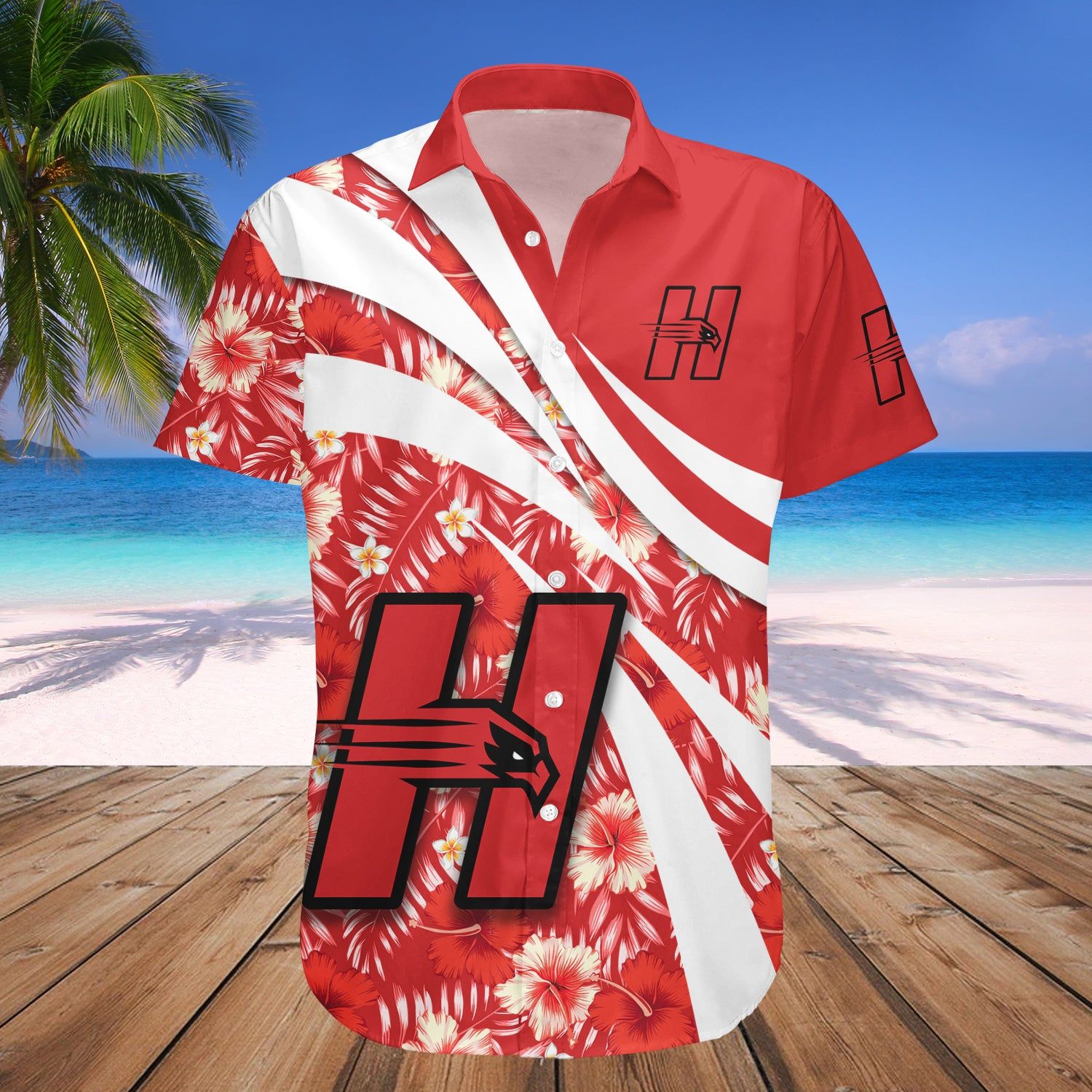 Hartford Hawks Hawaii Shirt Hibiscus Sport Style – NCAA