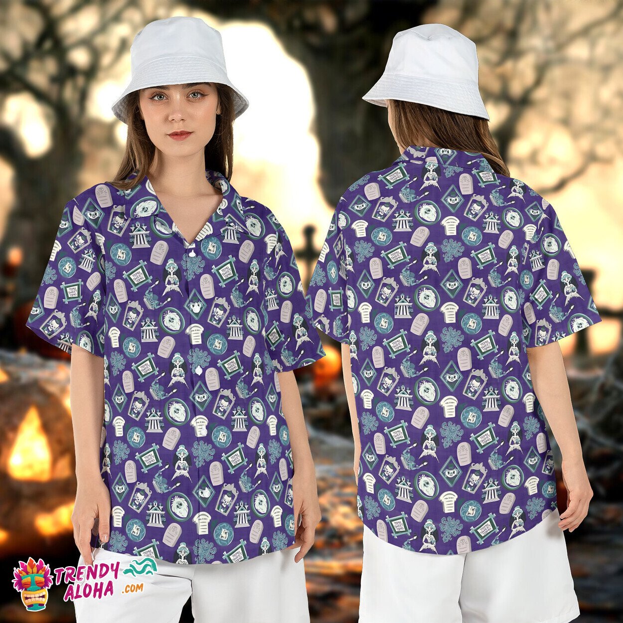 Haunted Mansion Constance Hatchaway Leota Halloween Shirt