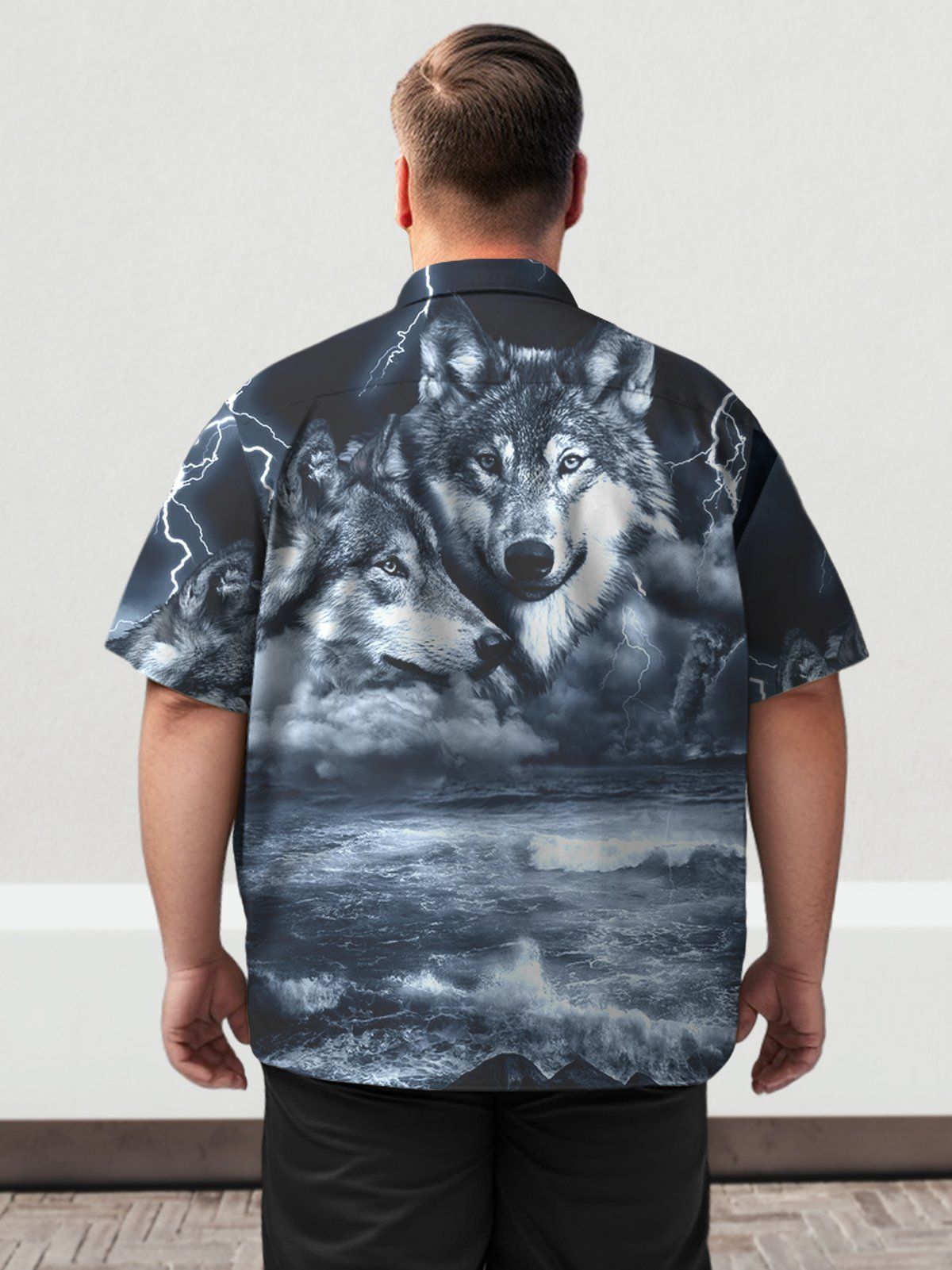 Hawaii Big & Tall Animal Shirt Elegant Fashion Shirt