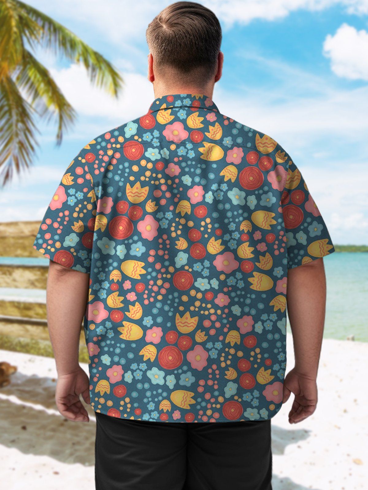 Hawaii Big & Tall Flower Shirt Elegant Fashion Shirt