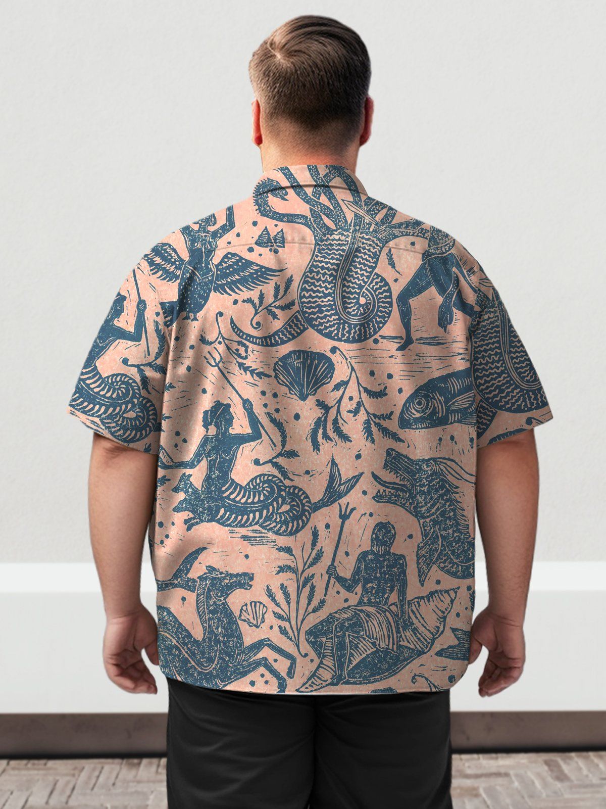 Hawaii Big & Tall Totems Shirt Mystery Fashion Shirt