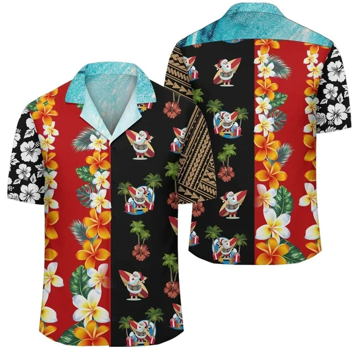 Hawaii Mele Kalikimaka Christmas Tropical Flower Trendy Hawaiian Shirt Hawaii Mele Kalikimaka Christmas Tropical Flower Trendy Hawaiian Shirt