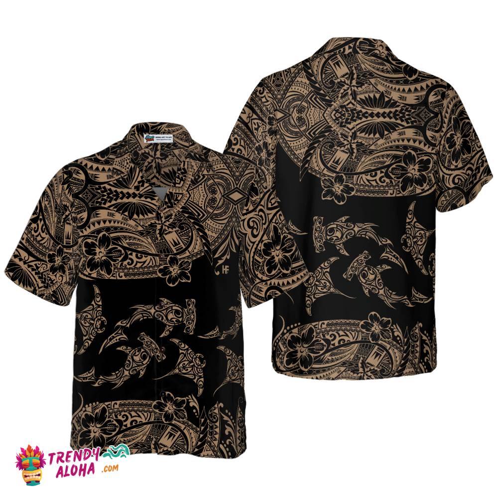 Hawaii Polynesian Pattern Hawaiian Shirt Hawaii Polynesian Pattern Hawaiian Shirt