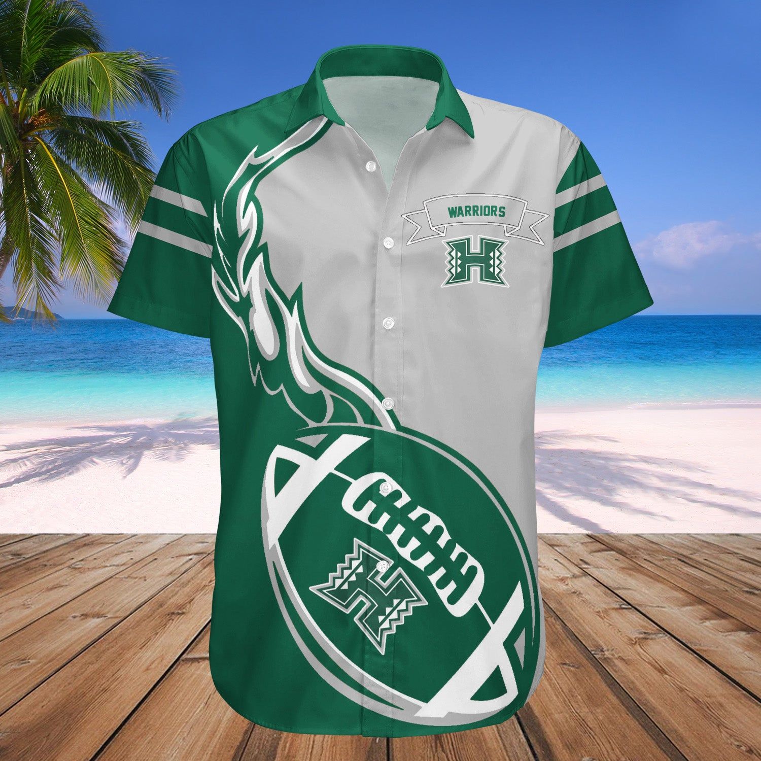 Hawaii Rainbow Warriors Hawaii Shirt Flame Ball – NCAA