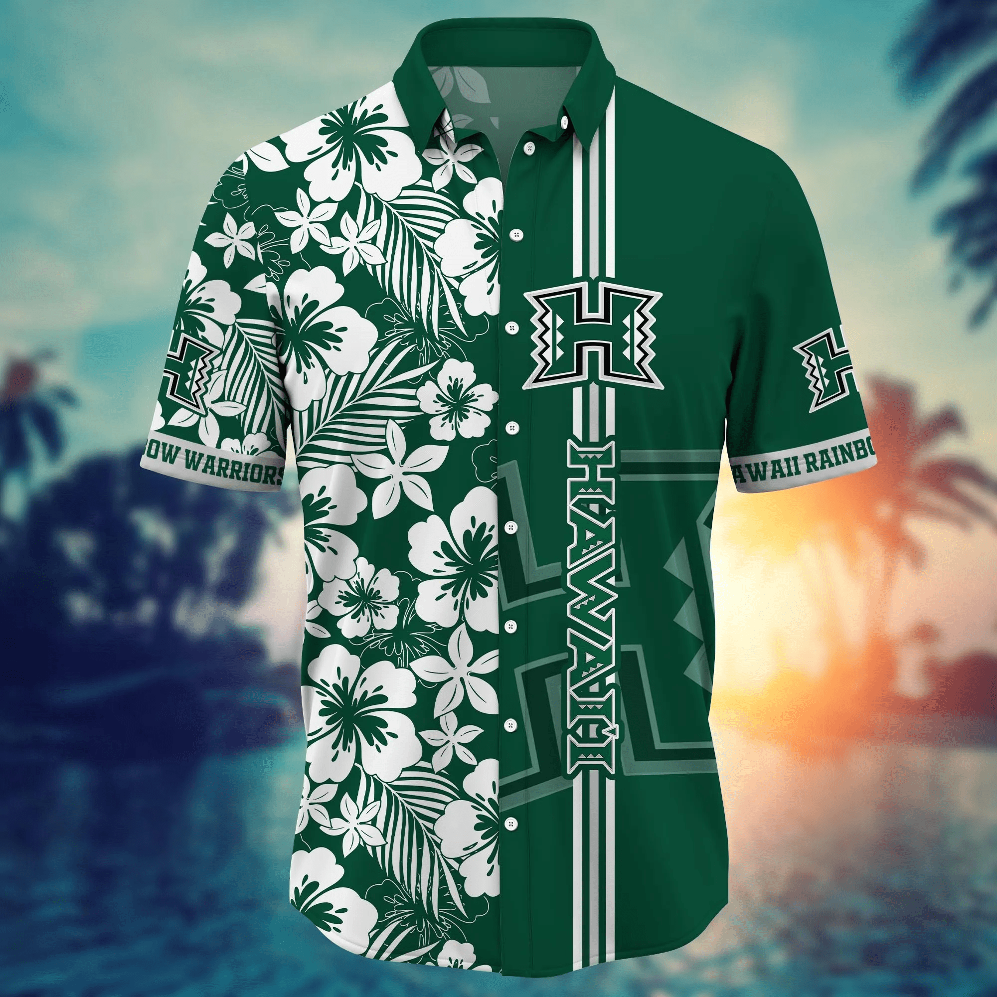 Hawaii Rainbow Warriors NCAA Hawaiian Shirt Brightnesstime Aloha Shirt