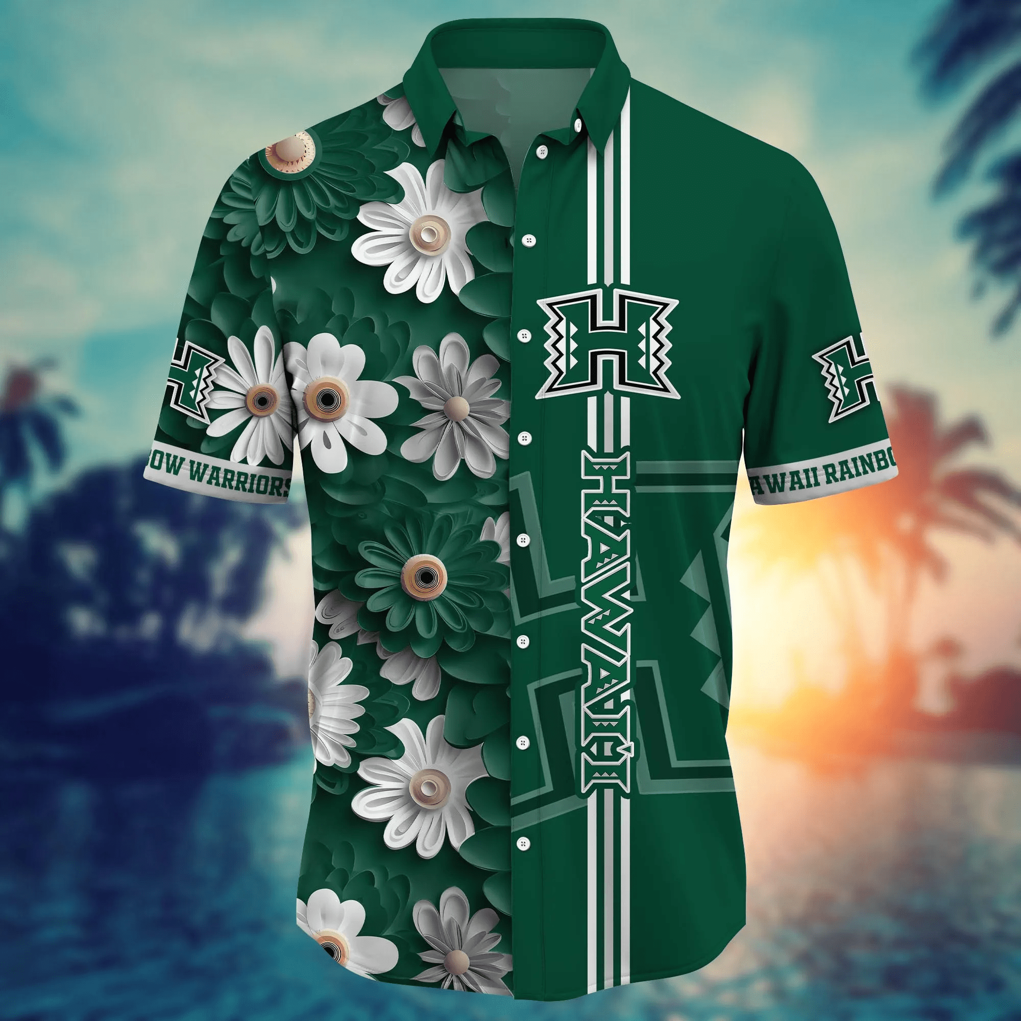 Hawaii Rainbow Warriors NCAA Hawaiian Shirt Fresh Mowed Lawns Aloha Shirt