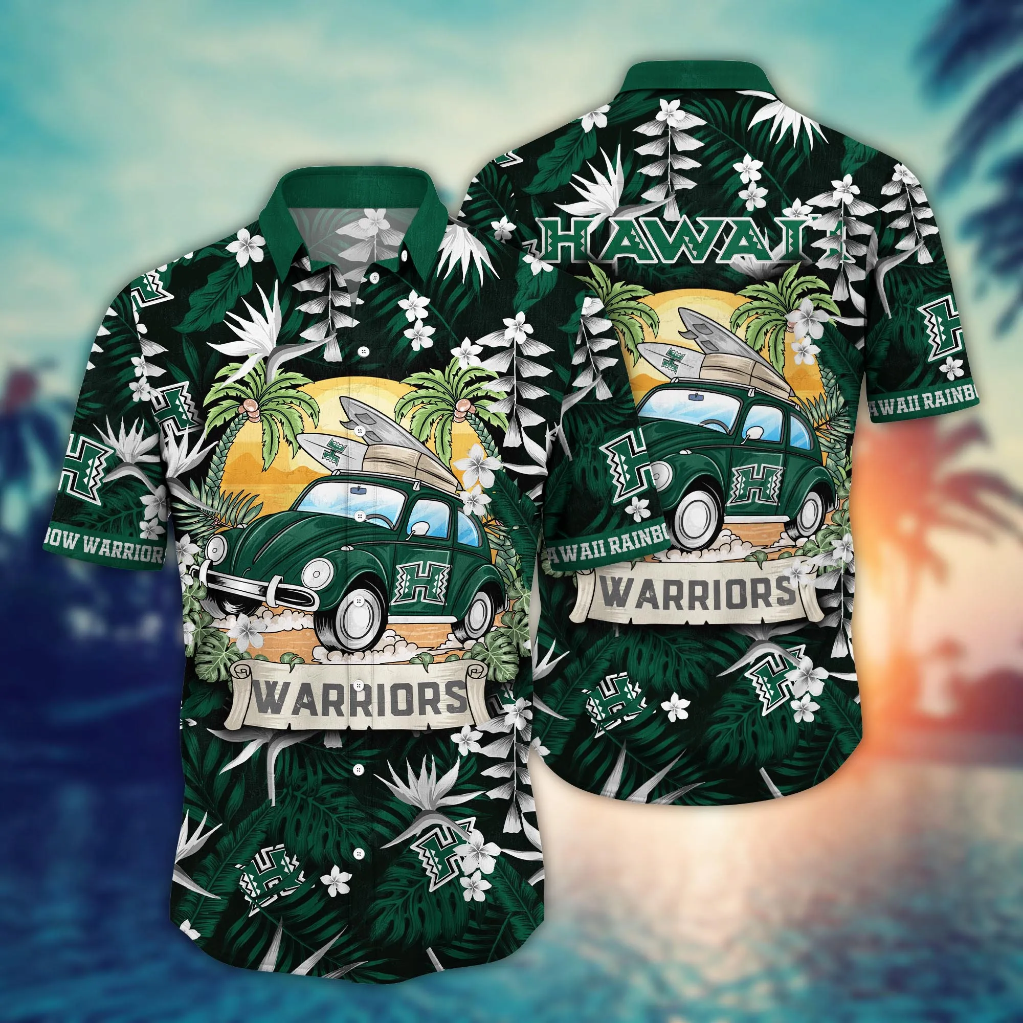 Hawaii Rainbow Warriors NCAA Hawaiian Shirt Heatwavetime Aloha Shirt Hawaii Rainbow Warriors NCAA Hawaiian Shirt Heatwavetime Aloha Shirt