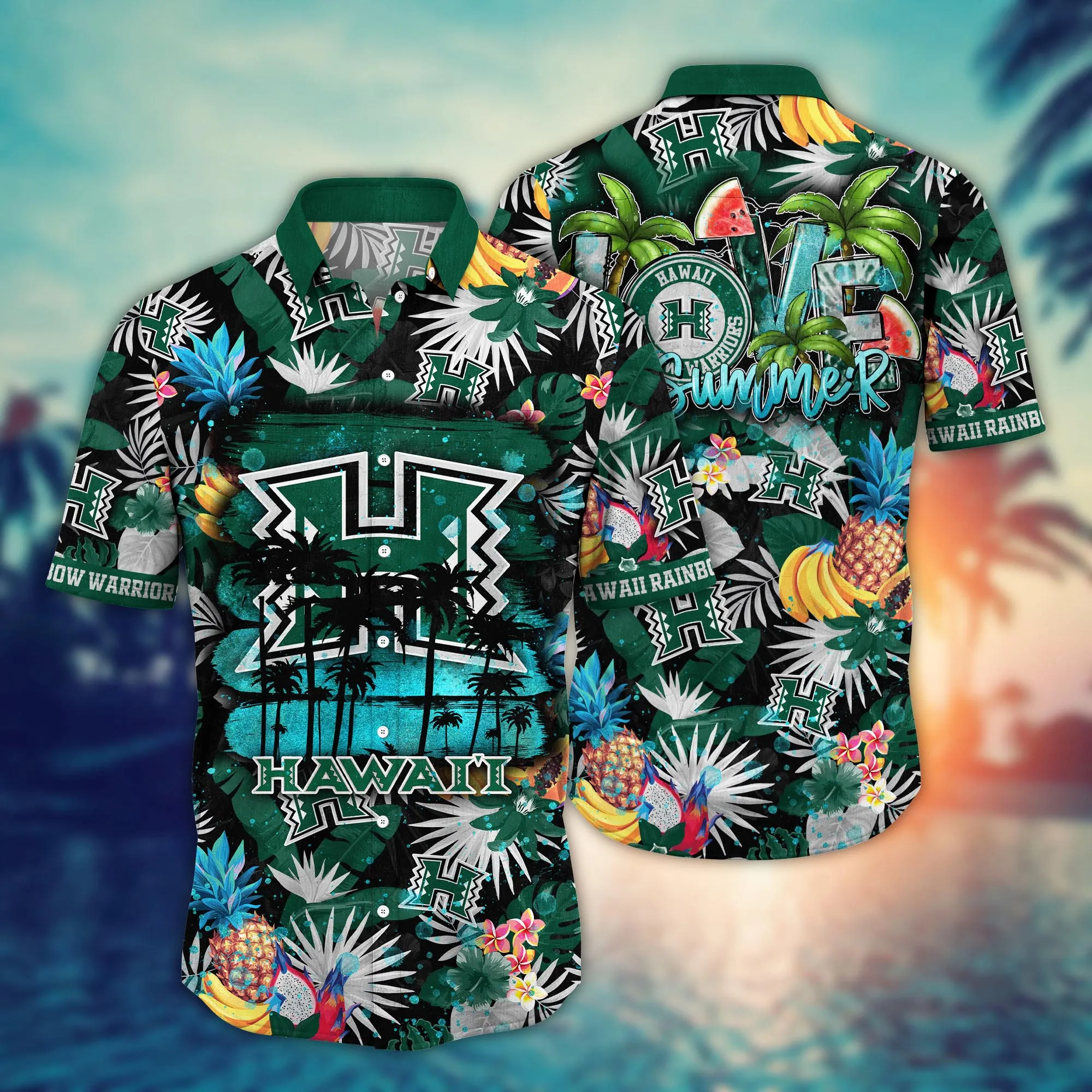 Hawaii Rainbow Warriors NCAA Hawaiian Shirt Ice-Cold Drinkstime Aloha Shirt Hawaii Rainbow Warriors NCAA Hawaiian Shirt Ice-Cold Drinkstime Aloha Shirt