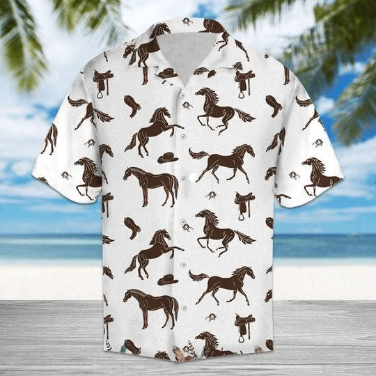 Hawaii Shirt ? Amazing Brown Horses And Cowboy Hawaiian Aloha Shirts Hawaii Shirt ? Amazing Brown Horses And Cowboy Hawaiian Aloha Shirts