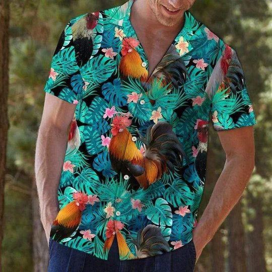 Hawaii Shirt ? Tropical Chicken Hawaiian Aloha Shirts