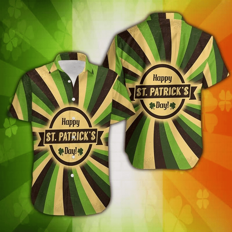Hawaiian Aloha Hawaii Shirts St Patricks Day Irish Vintage